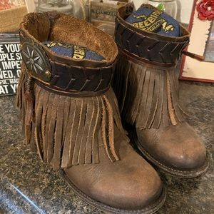 Freebird by Steven Chief booties, size 9